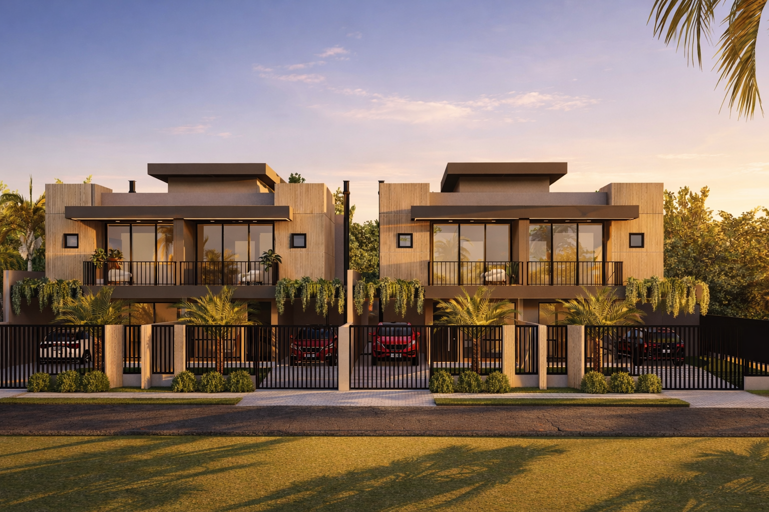 Obra residencial de alto padrão da Dimensão Empreendimentos