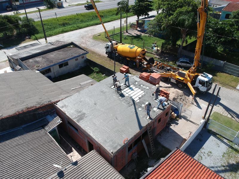 Obra comercial executada pela Dimensão